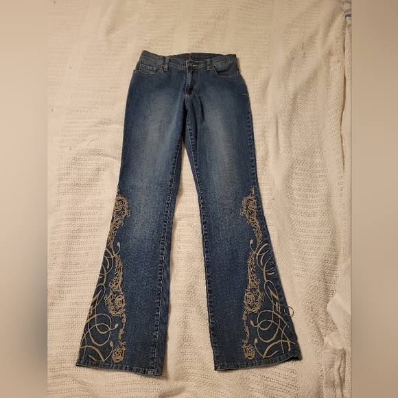 ETHYL CLASSIC FLARE JEANS - Picture 1 of 11